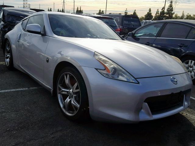 JN1AZ4EH6AM506347 - 2010 NISSAN 370Z SILVER photo 1