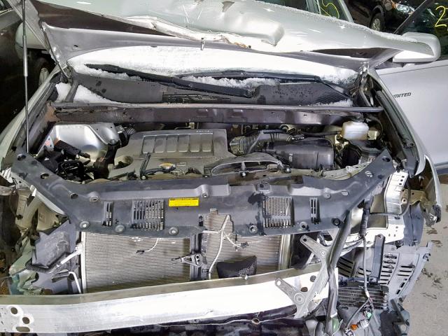 5TDDK3EH4DS240182 - 2013 TOYOTA HIGHLANDER SILVER photo 7