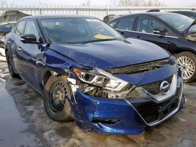 1N4AA6AP4HC447608 - 2017 NISSAN MAXIMA 3.5 BLUE photo 1