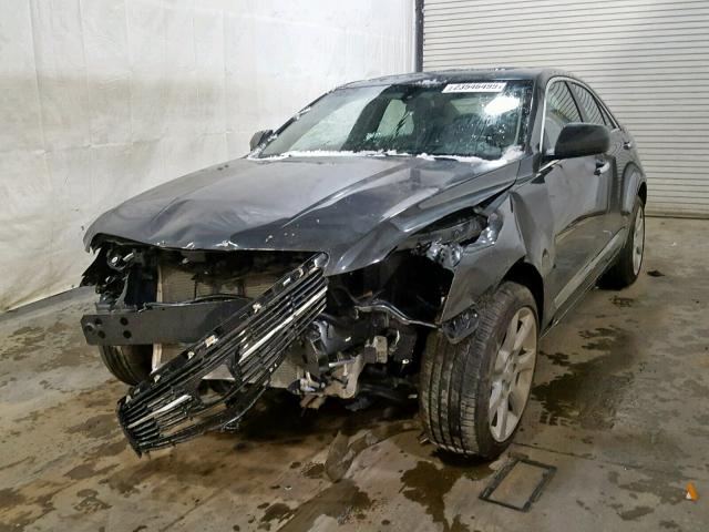 1G6AG5RX2F0136655 - 2015 CADILLAC ATS GRAY photo 2