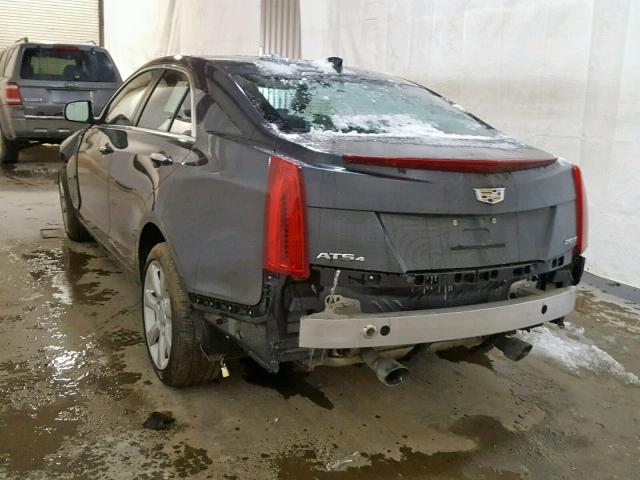 1G6AG5RX2F0136655 - 2015 CADILLAC ATS GRAY photo 3