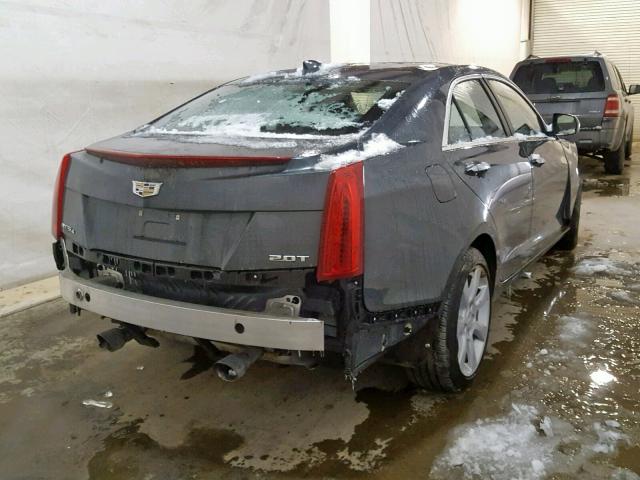 1G6AG5RX2F0136655 - 2015 CADILLAC ATS GRAY photo 4