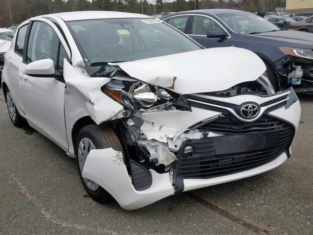 VNKKTUD39HA080990 - 2017 TOYOTA YARIS L WHITE photo 1