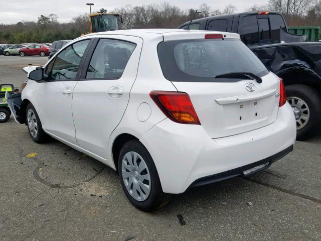 VNKKTUD39HA080990 - 2017 TOYOTA YARIS L WHITE photo 3