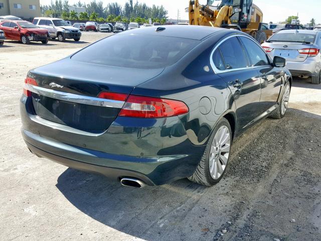 SAJWA06B79HR27156 - 2009 JAGUAR XF PREMIUM GREEN photo 4