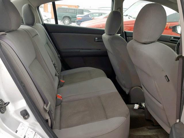 3N1AB6AP1BL723541 - 2011 NISSAN SENTRA 2.0 银色 照片 6