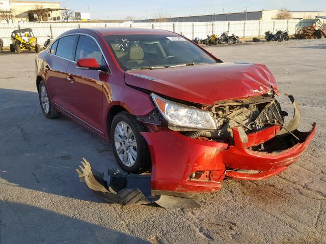 1G4GC5ER9DF161021 - 2013 BUICK LACROSSE MAROON photo 1