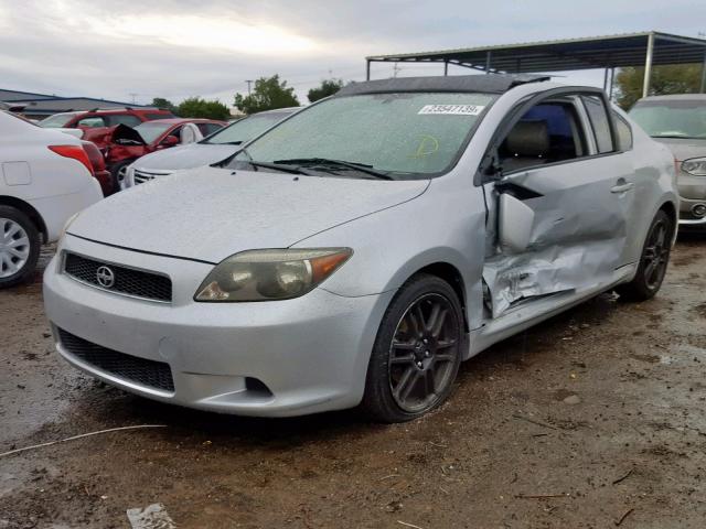 JTKDE177550027528 - 2005 TOYOTA SCION TC ვერცხლისფერი ფოტო 2