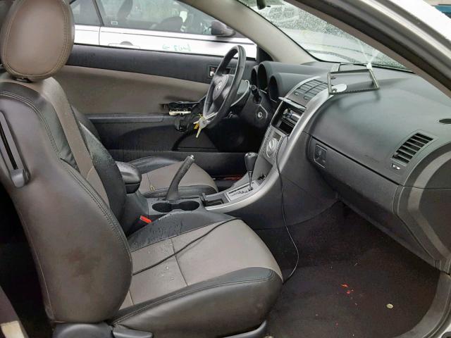 JTKDE177550027528 - 2005 TOYOTA SCION TC ვერცხლისფერი ფოტო 5