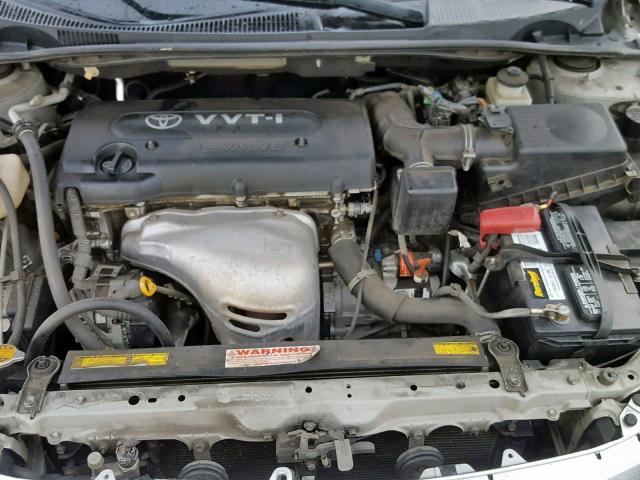 JTKDE177550027528 - 2005 TOYOTA SCION TC ვერცხლისფერი ფოტო 7