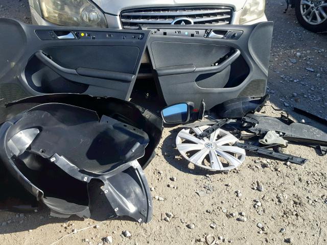 3VW2K7AJ4EM308731 - 2014 VOLKSWAGEN JETTA BASE GRAY photo 9