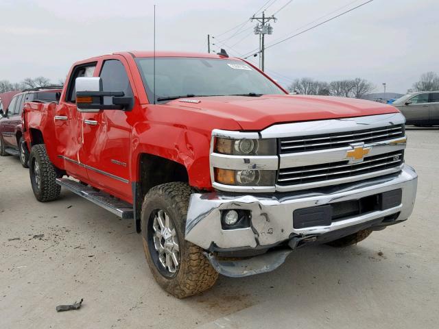 1GC1KWE82GF306446 - 2016 CHEVROLET SILVERADO RED photo 1