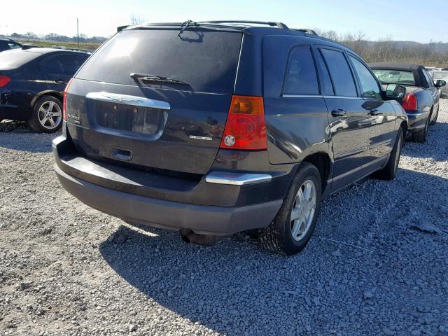 2A4GF68456R625221 - 2006 CHRYSLER PACIFICA T BLACK photo 4