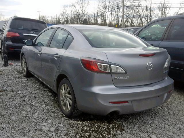 JM1BL1V75D1830307 - 2013 MAZDA 3 I SILVER photo 3