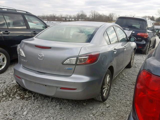 JM1BL1V75D1830307 - 2013 MAZDA 3 I SILVER photo 4