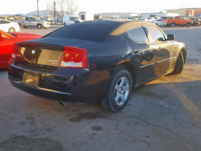 2B3CA3CV7AH152794 - 2010 DODGE CHARGER SX BLACK photo 4