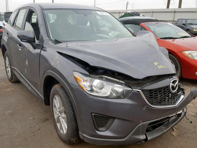 JM3KE4BY8F0537400 - 2015 MAZDA CX-5 SPORT GRAY photo 1