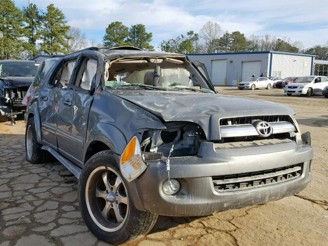 5TDBT48A35S235632 - 2005 TOYOTA SEQUOIA LI GRAY photo 1