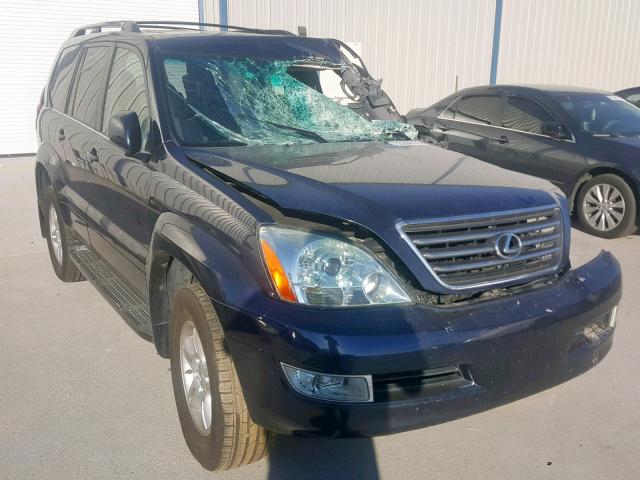 JTJBT20X350089219 - 2005 LEXUS GX 470 BLUE photo 1