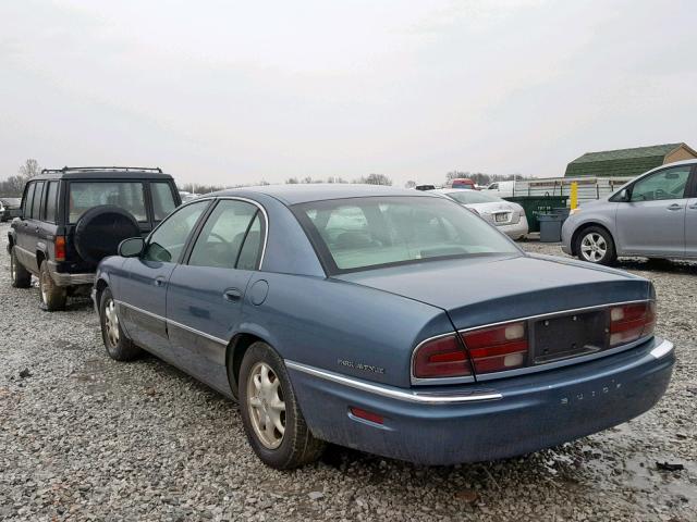 1G4CW54K614260056 - 2001 BUICK PARK AVENU BLUE photo 3