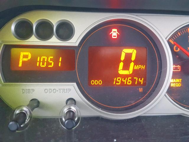 JTLKE50E191064983 - 2009 TOYOTA SCION XB Бордовый фото 8