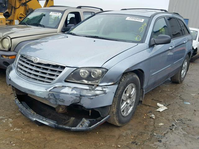 2C8GF68454R618741 - 2004 CHRYSLER PACIFICA BLUE photo 2