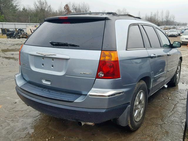 2C8GF68454R618741 - 2004 CHRYSLER PACIFICA BLUE photo 4