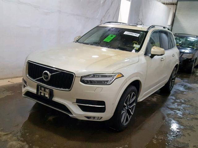 YV4A22PK2H1155573 - 2017 VOLVO XC90 T6 WHITE photo 2