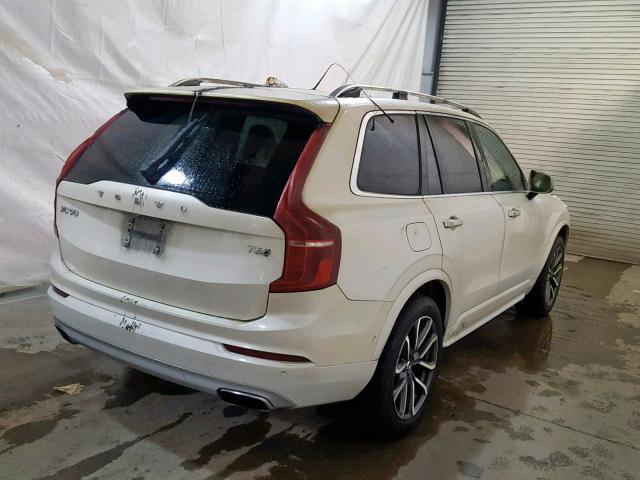 YV4A22PK2H1155573 - 2017 VOLVO XC90 T6 WHITE photo 4