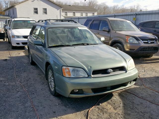 4S3BH635337311543 - 2003 SUBARU LEGACY L GREEN photo 1