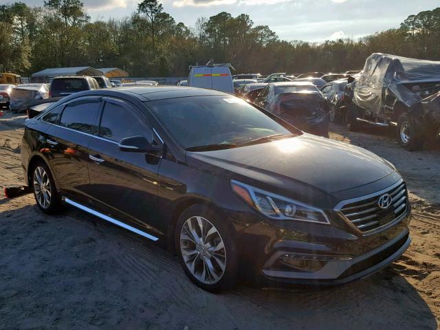 5NPE34AB8FH128275 - 2015 HYUNDAI SONATA SPO BLACK photo 1