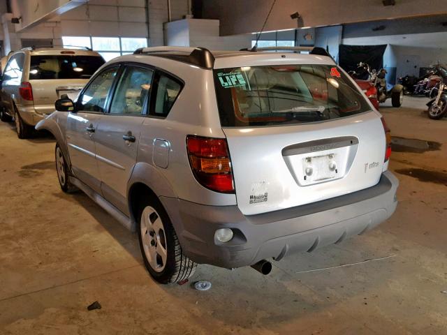 5Y2SL65827Z433181 - 2007 PONTIAC VIBE SILVER photo 3