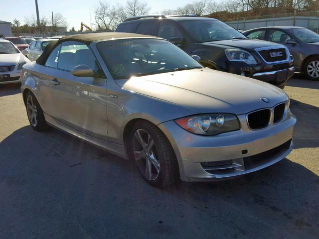 WBAUL73598VE88369 - 2008 BMW 128 I SILVER photo 1