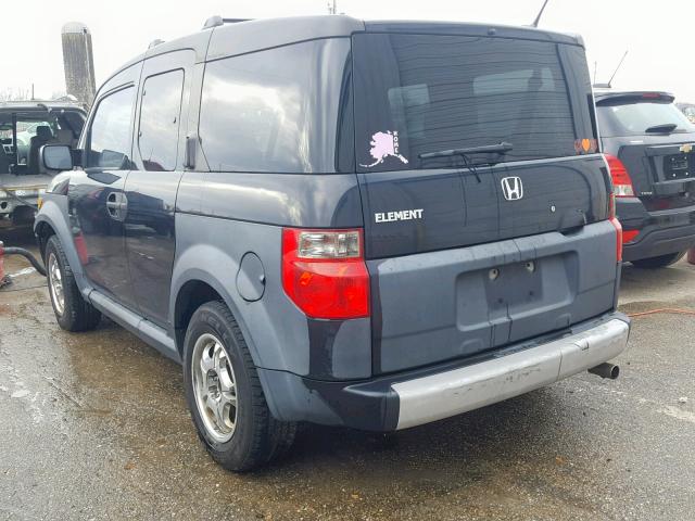 5J6YH28685L012803 - 2005 HONDA ELEMENT EX BLACK photo 3