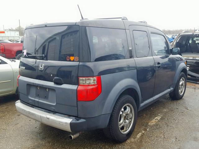 5J6YH28685L012803 - 2005 HONDA ELEMENT EX BLACK photo 4