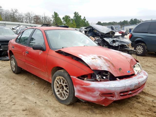 1G1JC524717350705 - 2001 CHEVROLET CAVALIER B RED photo 1