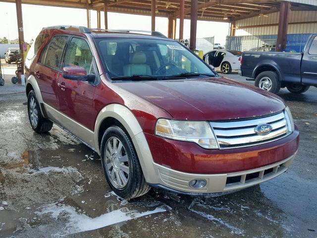 1FMDK07W38GA29058 - 2008 FORD TAURUS X E BURGUNDY photo 1