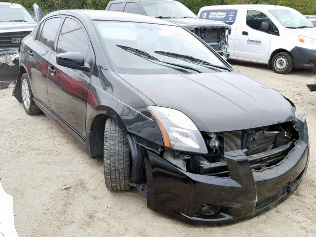 3N1AB6AP3CL661500 - 2012 NISSAN SENTRA 2.0 BLACK photo 1