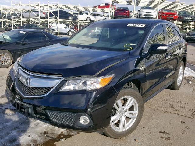 5J8TB4H58EL010734 - 2014 ACURA RDX TECHNO BLACK photo 2