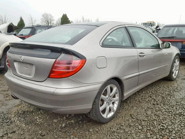 WDBRN64J03A505984 - 2003 MERCEDES-BENZ C 320 SPOR GRAY photo 4