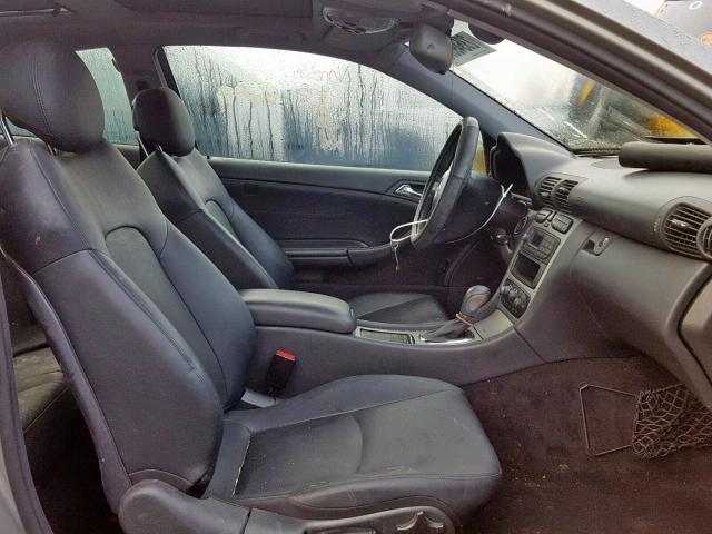 WDBRN64J03A505984 - 2003 MERCEDES-BENZ C 320 SPOR GRAY photo 5