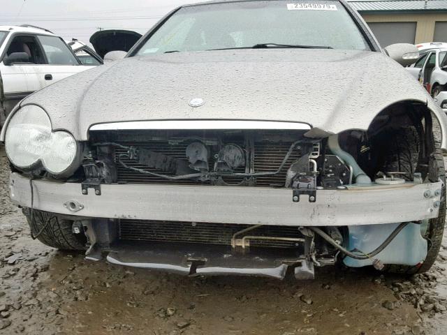 WDBRN64J03A505984 - 2003 MERCEDES-BENZ C 320 SPOR GRAY photo 9