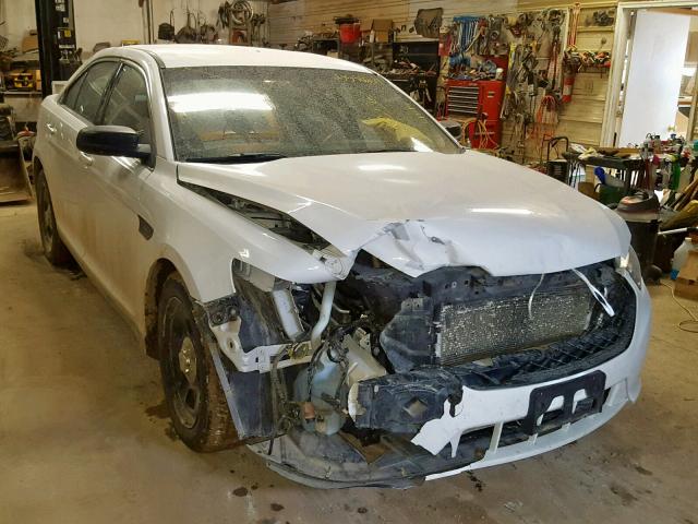 1FAHP2MT4DG126900 - 2013 FORD TAURUS POL WHITE photo 1