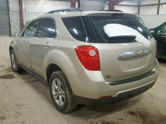 1GNFLFEK6FZ117382 - 2015 CHEVROLET EQUINOX LT TAN photo 3