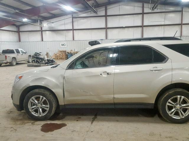 1GNFLFEK6FZ117382 - 2015 CHEVROLET EQUINOX LT TAN photo 9