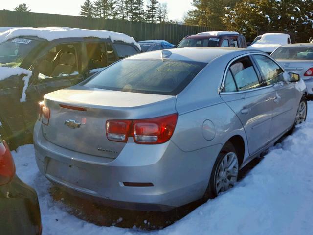 1G11C5SL9FF272027 - 2015 CHEVROLET MALIBU 1LT ვერცხლისფერი ფოტო 4