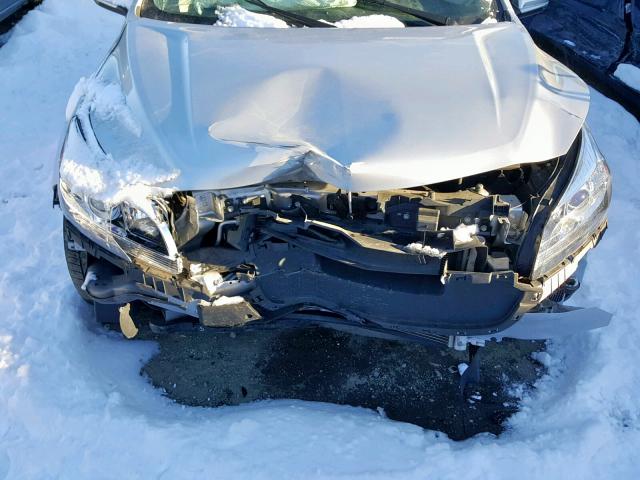 1G11C5SL9FF272027 - 2015 CHEVROLET MALIBU 1LT ვერცხლისფერი ფოტო 7