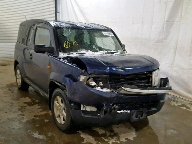 5J6YH2H78AL001464 - 2010 HONDA ELEMENT EX BLUE photo 1