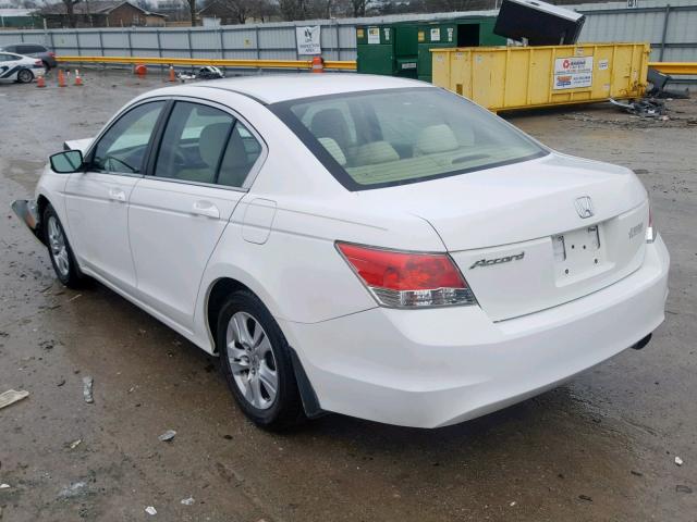 1HGCP2F47AA021441 - 2010 HONDA ACCORD LXP WHITE photo 3