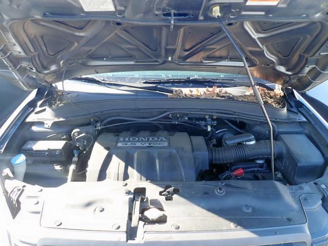 5FNYF18575B046487 - 2005 HONDA PILOT EXL GREEN photo 7